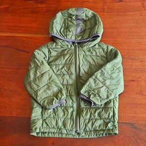 Gap lightweight puffer jacket 3T dinosaur